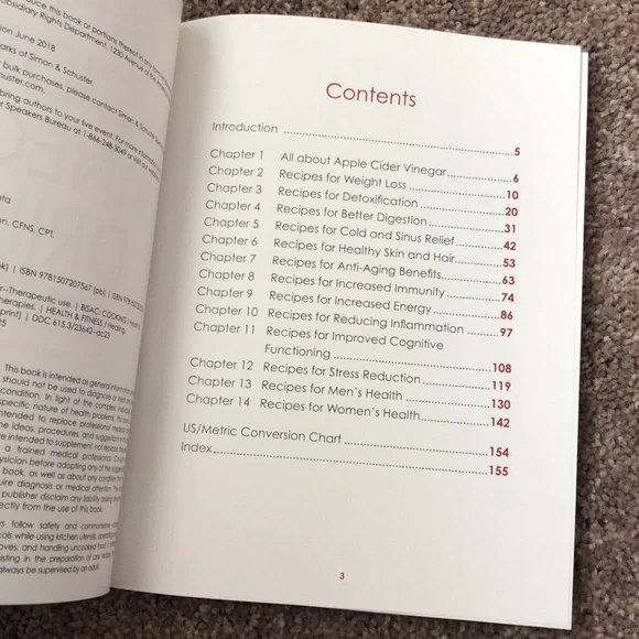 Apple Cider Vinegar Drinks for Health: 100 Teas, Seltzers, Smoothies, and Drinks - Picture 6 of 16